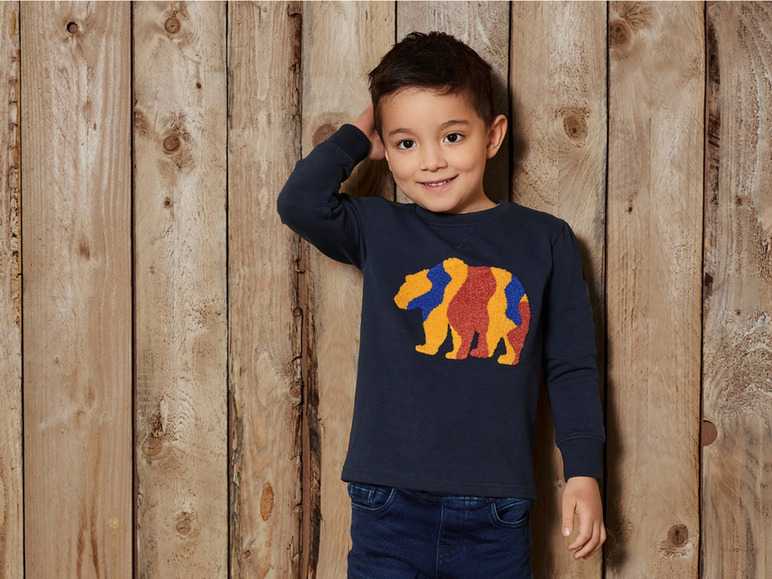 Gehe zu Vollbildansicht: lupilu® Kleinkinder Thermo-Langarmshirt mit hohem Baumwollanteil - Bild 13