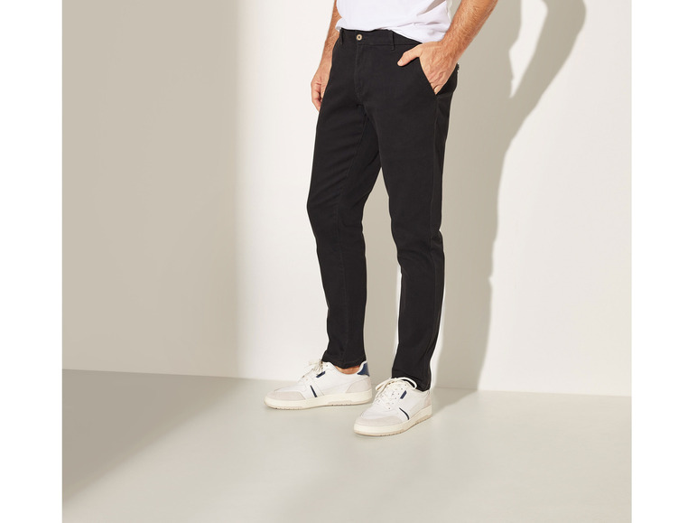 Gehe zu Vollbildansicht: LIVERGY® Herren Chino Hose, Slim Fit, mit normaler Leibhöhe - Bild 8