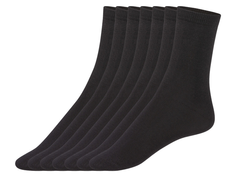 Gehe zu Vollbildansicht: esmara® Damen Socken, 7 Paar, mit hohem Bio-Baumwollanteil - Bild 10