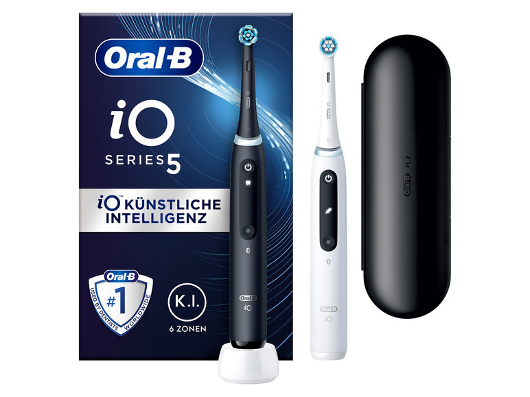 Handstücken Elektrische Series 5« 2 Oral-B mit Zahnbürste »iO