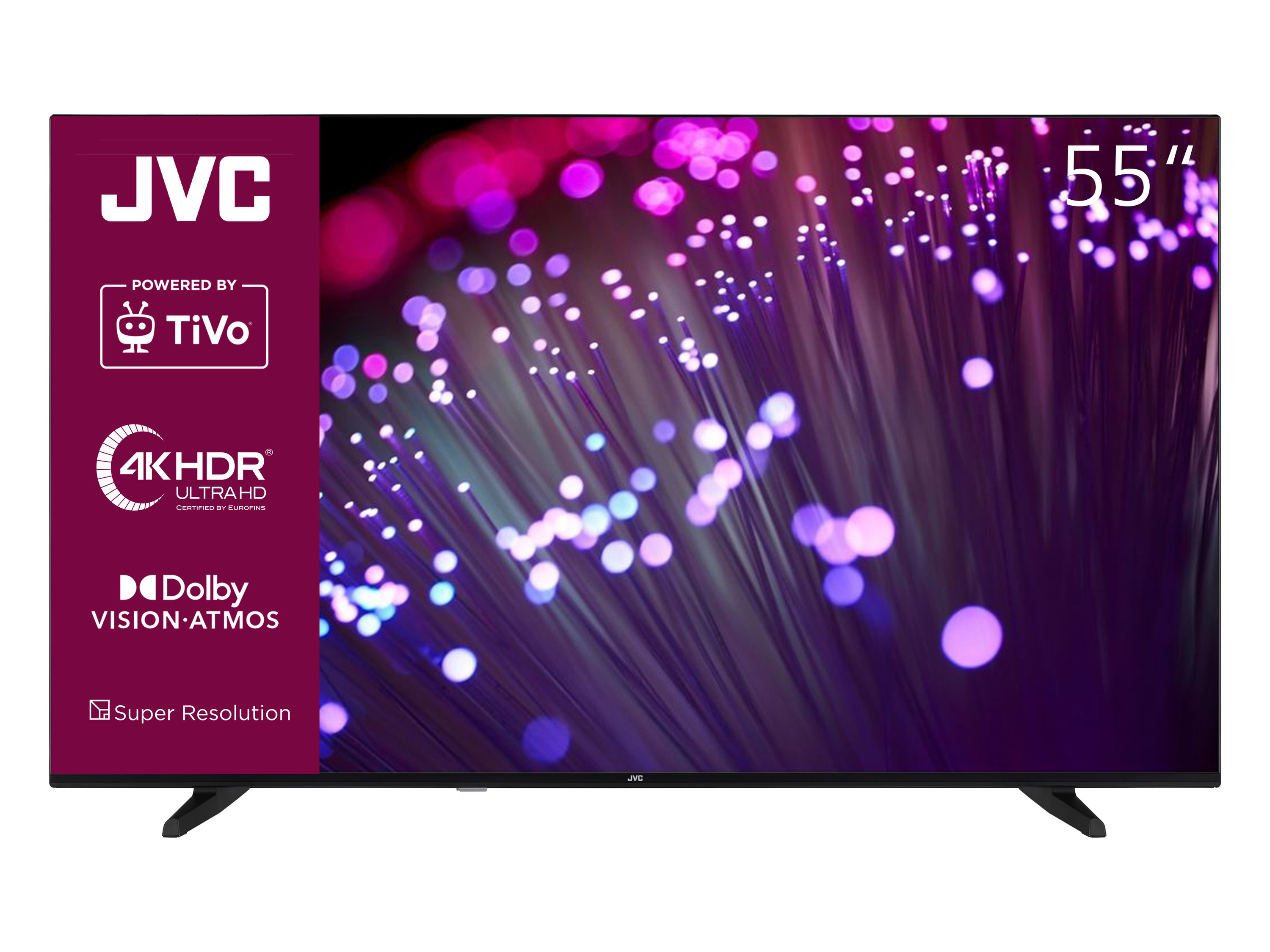 JVC Fernseher »LT-55VU3455« 55 Zoll 4K UHD Smart TV - Powered by TiVo