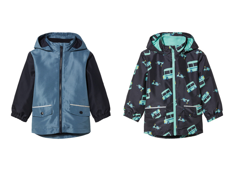 Gehe zu Vollbildansicht: lupilu® Kinder 3-in-1-Allwetterjacke, 2-tlg. mit Fleece - Bild 1