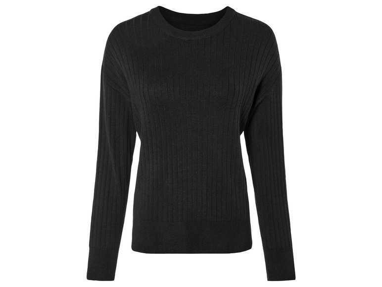 Gehe zu Vollbildansicht: esmara® Damen Feinstrick-Pullover mit Viskose - Bild 7