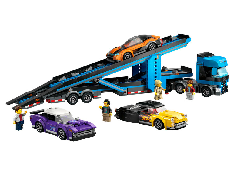 Gehe zu Vollbildansicht: LEGO® City 60408 »Autotransporter mit Sportwagen« - Bild 4