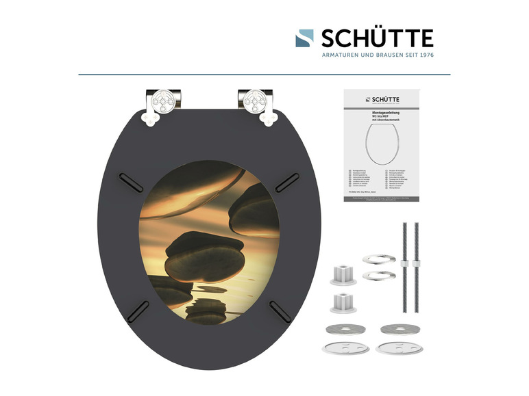 Gehe zu Vollbildansicht: Schütte WC Sitz, aus MDF, mit Absenkautomatik - Bild 14