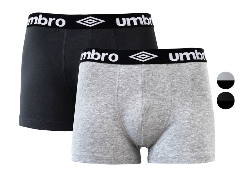 Gehe zu Vollbildansicht: UMBRO Herren Boxershorts, 2 Stück, mit Baumwolle - Bild 1