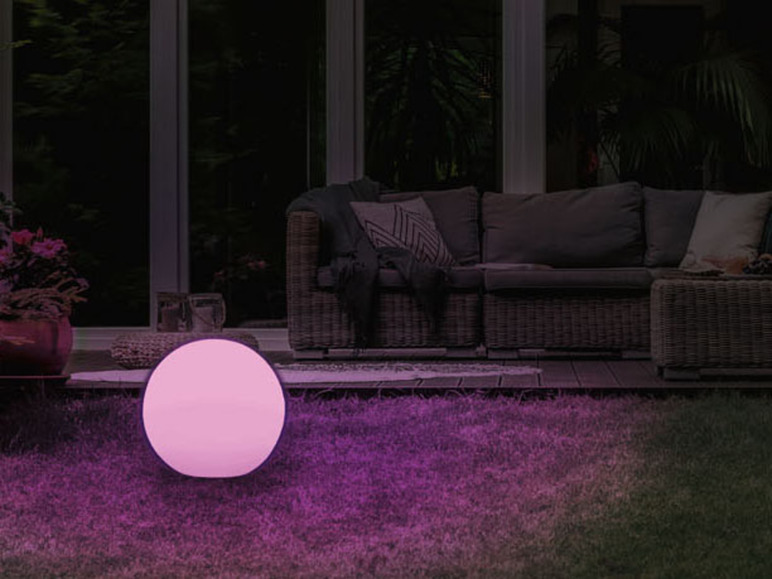 LIVARNO home LED Leuchtkugel, Ø 30 cm, Zigbee Smart Home