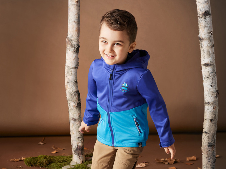 Gehe zu Vollbildansicht: lupilu® Kleinkinder Softshelljacke, gefüttert, winddicht und atmungsaktiv - Bild 9