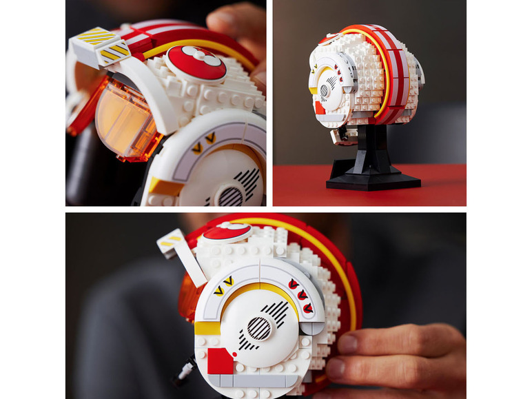 Gehe zu Vollbildansicht: LEGO® Star Wars 75327 «Helm von Luke Skywalker™ (Rot Fünf)» - Bild 4