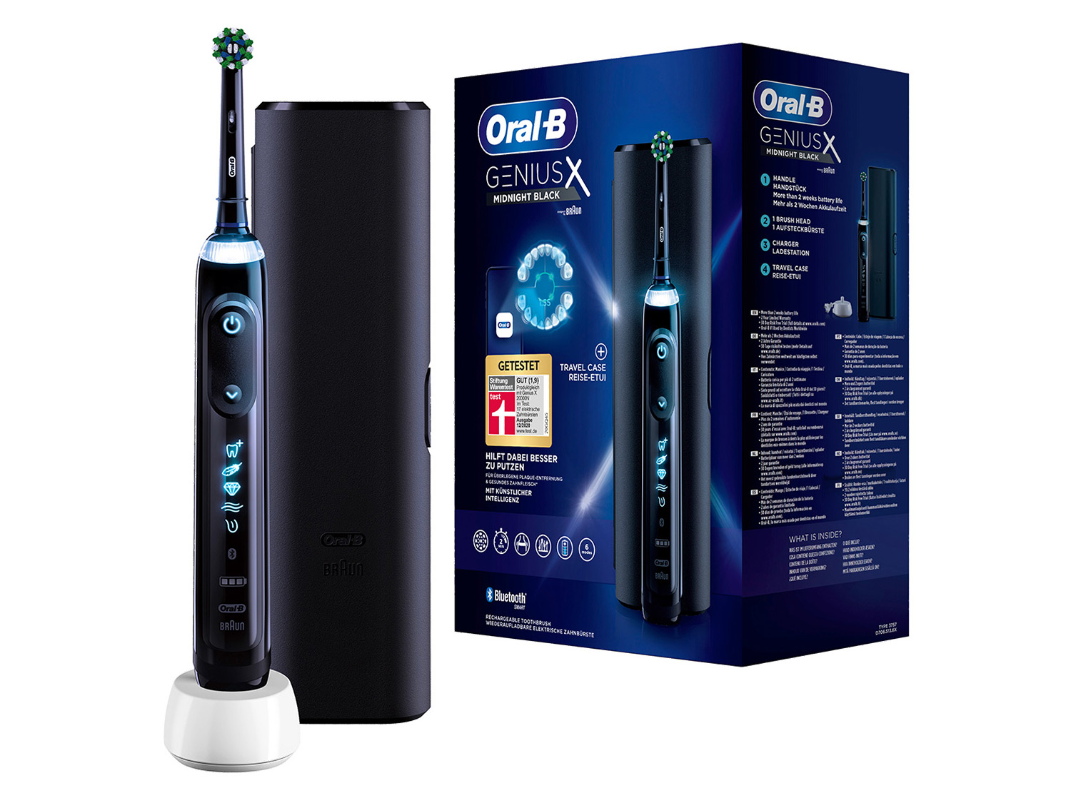 Angebot Lidl Oral B Oral-B GENIUS X Mit Reiseetui, Schwarz