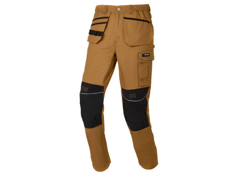 Gehe zu Vollbildansicht: PARKSIDE PERFORMANCE® Herren Arbeitsbundhose mit CORDURA® Knieverstärkung - Bild 2