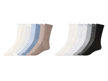 esmara® Damen Socken, 7 Paar, mit Bio-Baumwolle