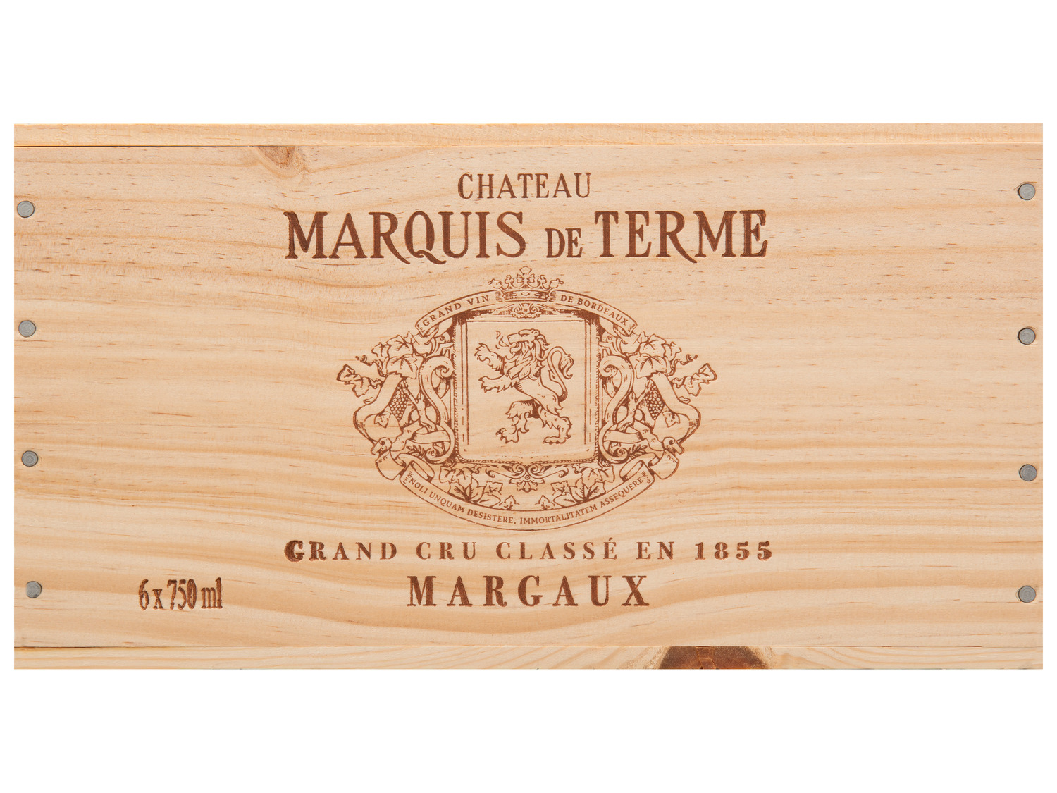 6 x Terme 0,75-l-Flasche Marquis Margaux 4é… Château de