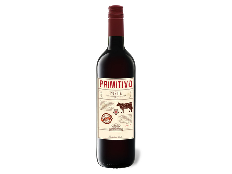 trocken, IGT Puglia Rotwein 2022 Primitivo