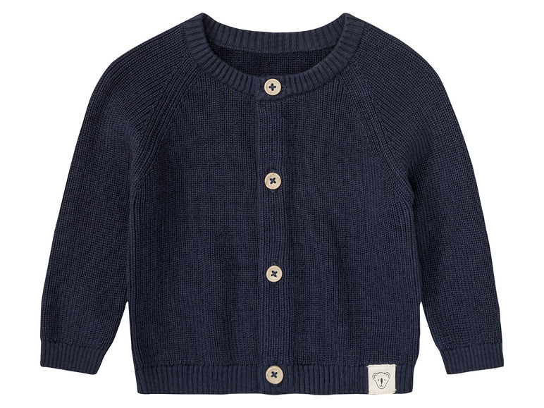 Gehe zu Vollbildansicht: lupilu® Baby Cardigan, 2 Stück, aus reiner Bio-Baumwolle - Bild 4