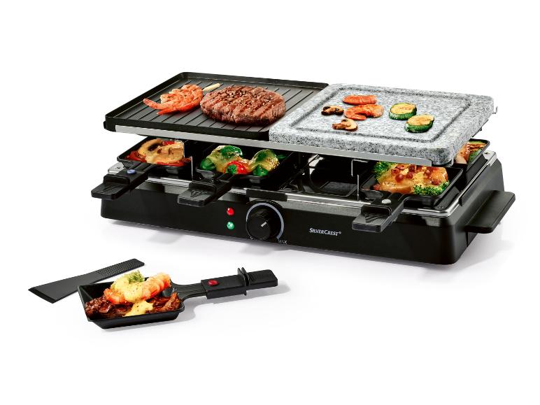 Gehe zu Vollbildansicht: SILVERCREST® KITCHEN TOOLS Raclette-Grill, 1400 W, für 8 Personen - Bild 3