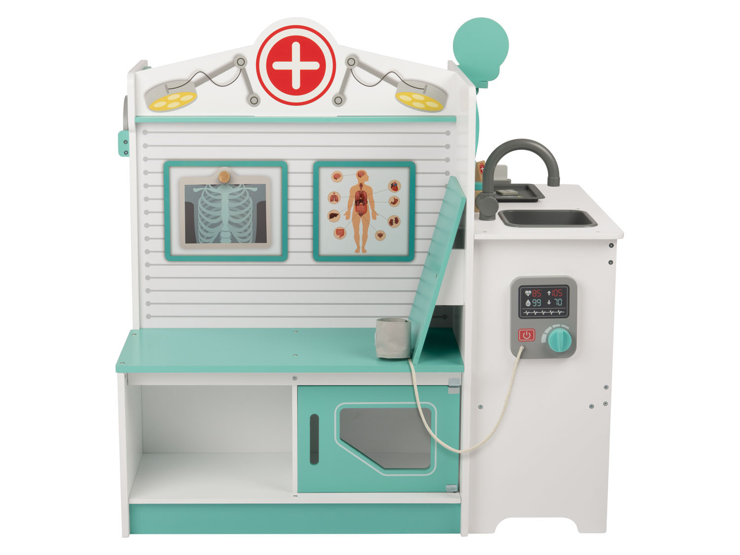 Arztpraxis, und Was… Blutdruckmonitor Holz mit Playtive