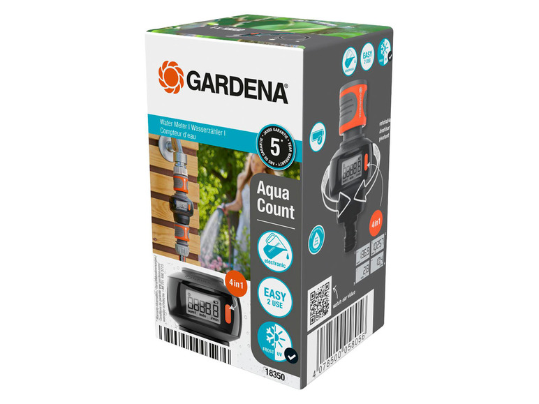Gardena »AquaCount«, Wasserzähler mit Display