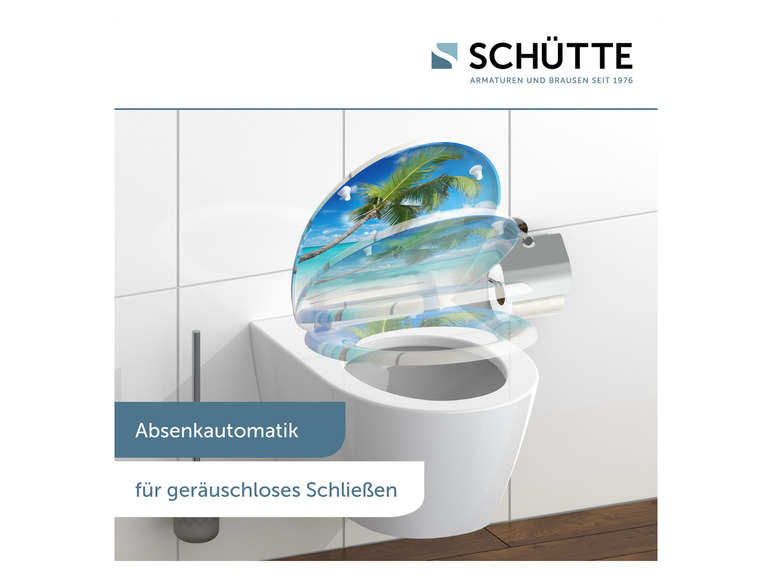 Gehe zu Vollbildansicht: Schütte WC Sitz, mit Absenkautomatik und Schnellverschluss - Bild 86