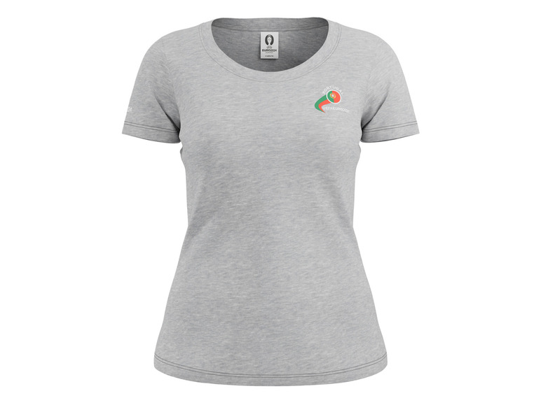Gehe zu Vollbildansicht: Damen T-Shirt »UEFA EURO 2024«, Portugal - Bild 3