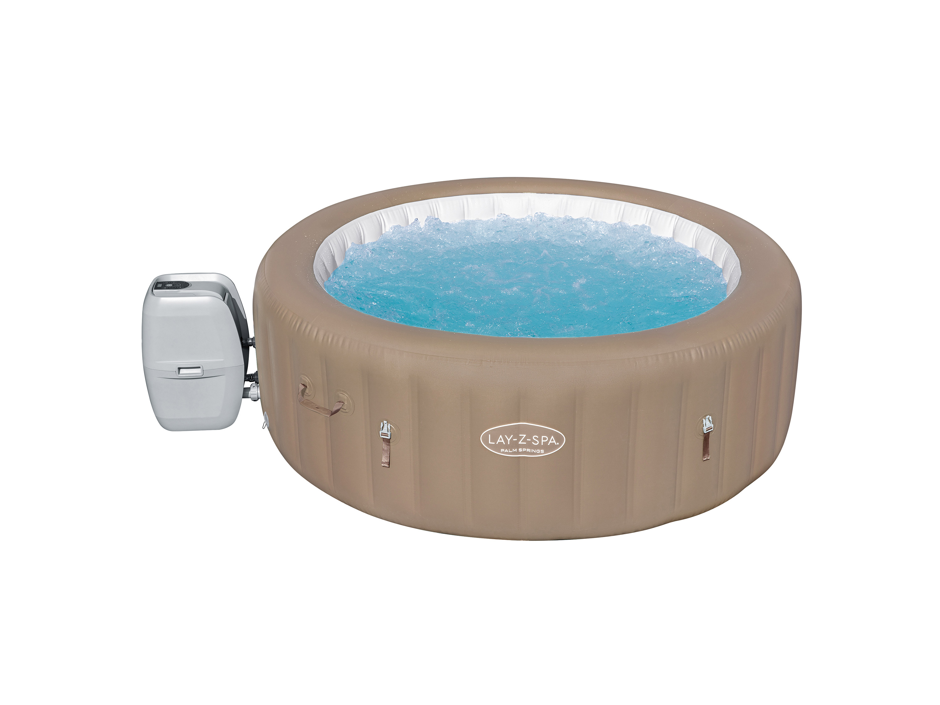 Bestway LAY-Z-SPA Whirlpool »Palm Springs« AirJet™ Ø 196 x 71 cm, rund