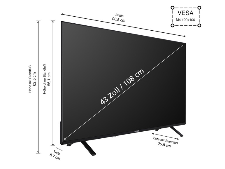 Gehe zu Vollbildansicht: TELEFUNKEN Fernseher »XUTO750S« TiVo Smart TV 4K UHD - Bild 15