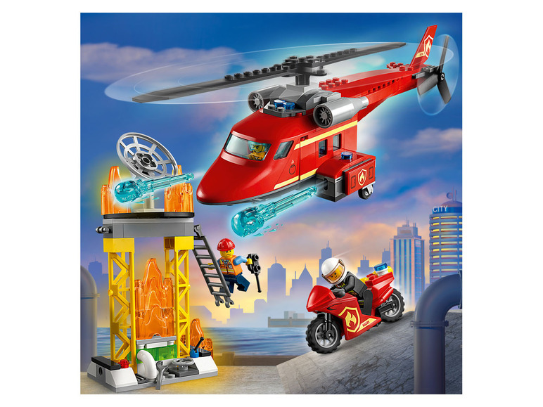 Gehe zu Vollbildansicht: LEGO® City 60281 »Feuerwehrhubschrauber« - Bild 4