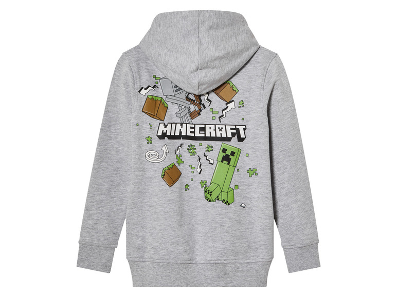 Gehe zu Vollbildansicht: Minecraft Kinder Sweatshirt / Sweatjacke mit Druck - Bild 5