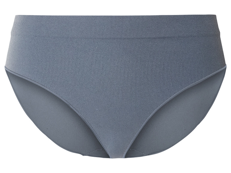 Gehe zu Vollbildansicht: esmara® Damen Slips, 3 Stück, seamless, in Ripp-Qualität - Bild 5