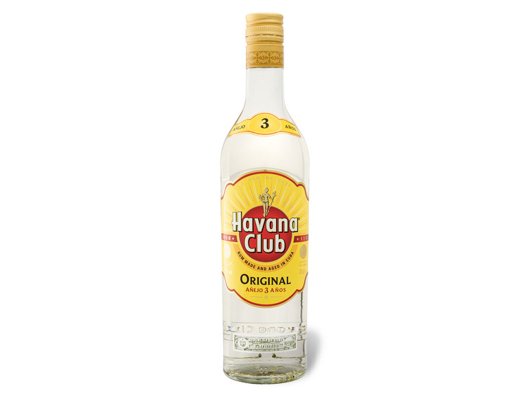 Club 3 Vol Rum Anejo Havana Jahre 40%