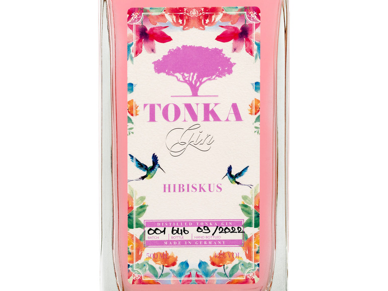 Tonka Gin Vol 42% Hibiskus
