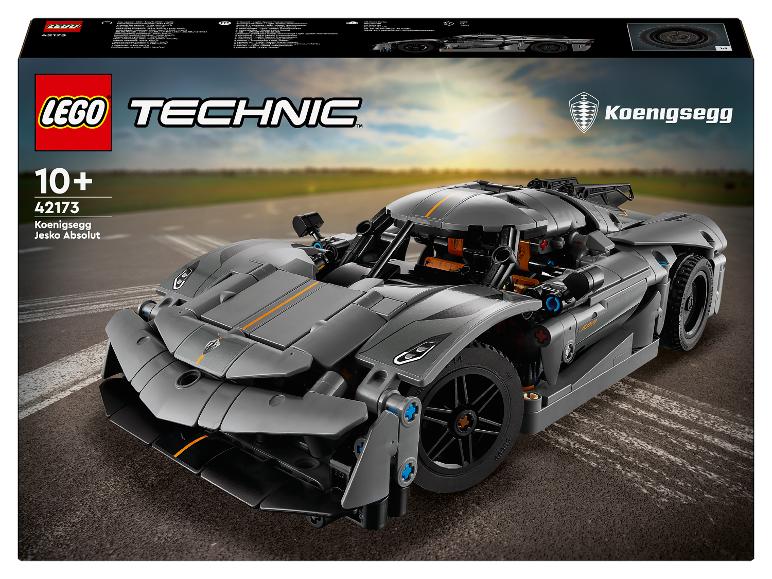 Gehe zu Vollbildansicht: LEGO® Technic 42173 »Koenigsegg Jesko Absolut Supersportwagen in Grau« - Bild 1