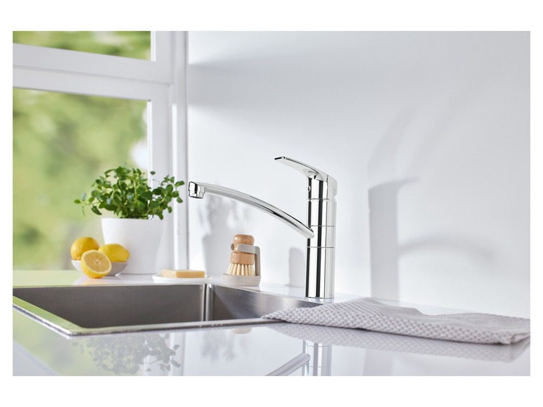 Gehe zu Vollbildansicht: LIVARNO home Küchenarmatur , Eco-Click-Wassersparfunktion - Bild 6