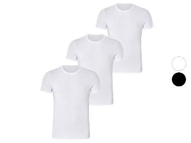 LACOSTE Herren Unterziehshirt, enganliegend, 3 Stück