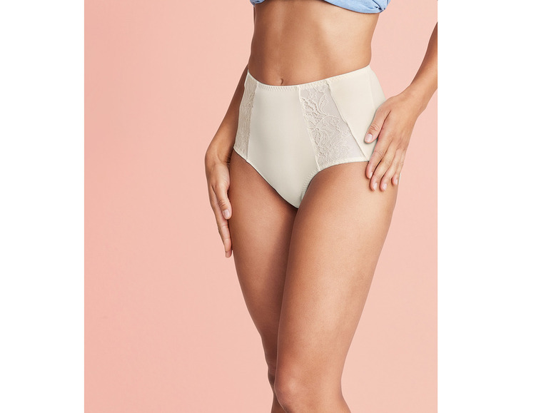 Gehe zu Vollbildansicht: esmara® Damen Miederslips, 2 Stück, mit Spitze - Bild 4