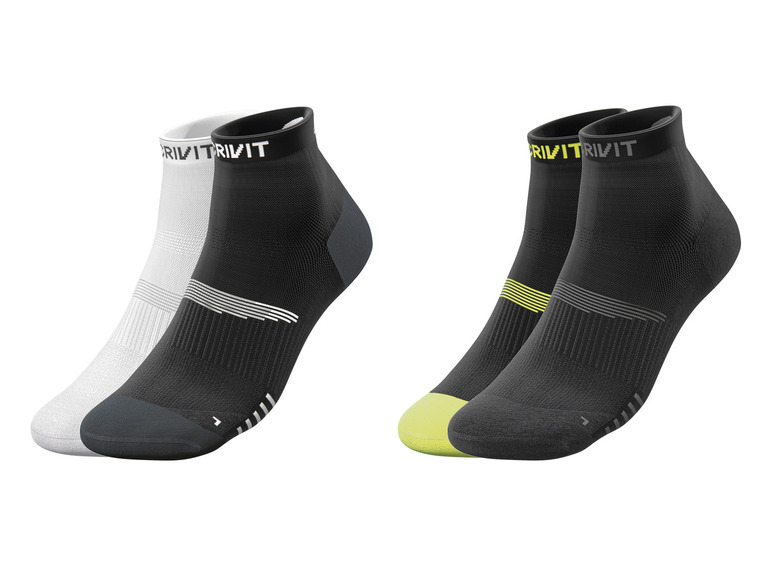 CRIVIT Herren Sportsocken, 2 Paar, optimale Passform