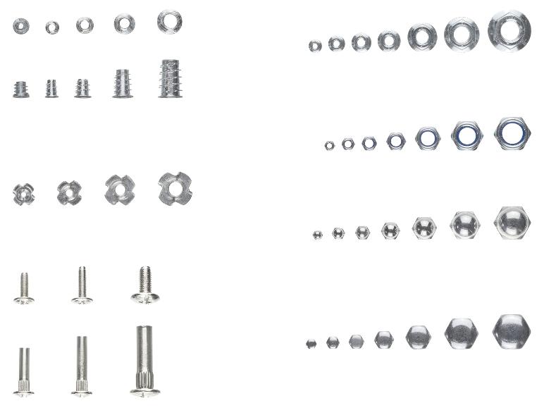 Gehe zu Vollbildansicht: PARKSIDE® Muttern-Set aus Stahl - Bild 1