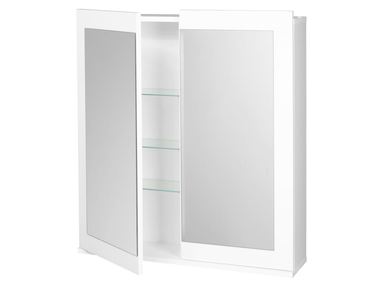 Gehe zu Vollbildansicht: LIVARNO home Spiegelschrank »Basel«, mit 2 Spiegeltüren - Bild 3