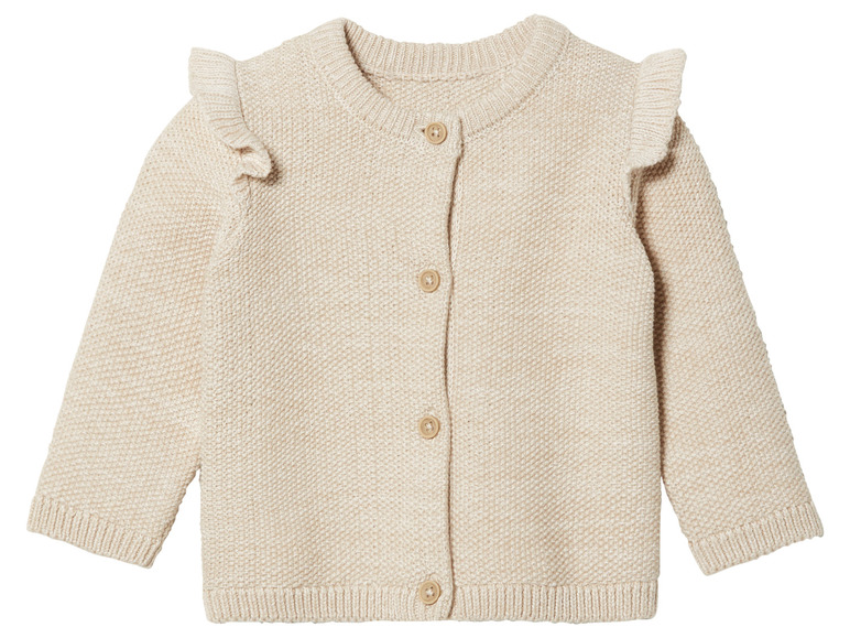 Gehe zu Vollbildansicht: lupilu® Baby Strickjacke aus reiner Baumwolle - Bild 2