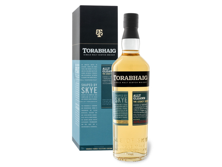 Legacy Torabhaig Vol The Gleann Geschenkbox Allt Single Whisky Series 46% mit Malt Scotch