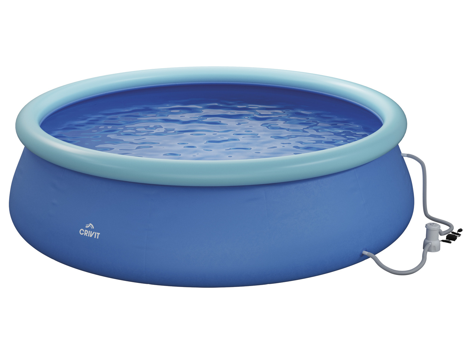 CRIVIT Quick-up-Pool, Ø Filterpum… 76 x H inkl. 300 cm