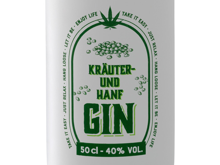 40% und Vol Gin Hanf Kräuter