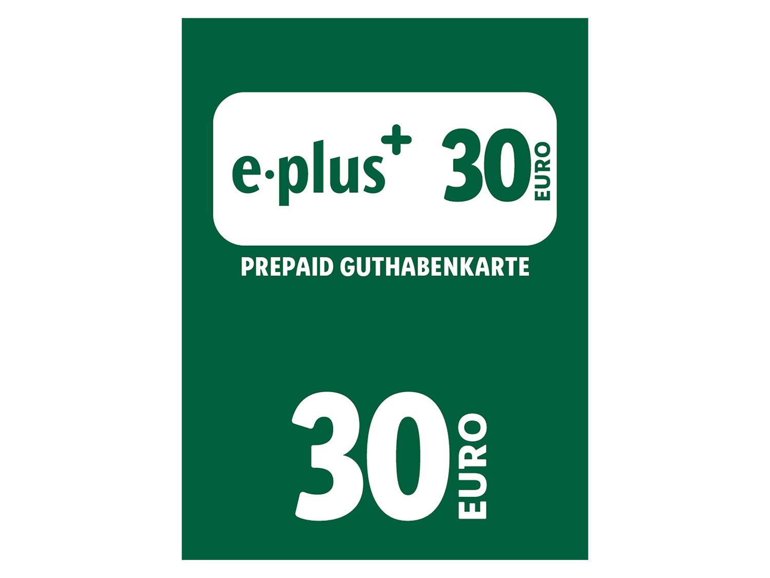 e-Plus Code über 30€ online kaufen LIDL 