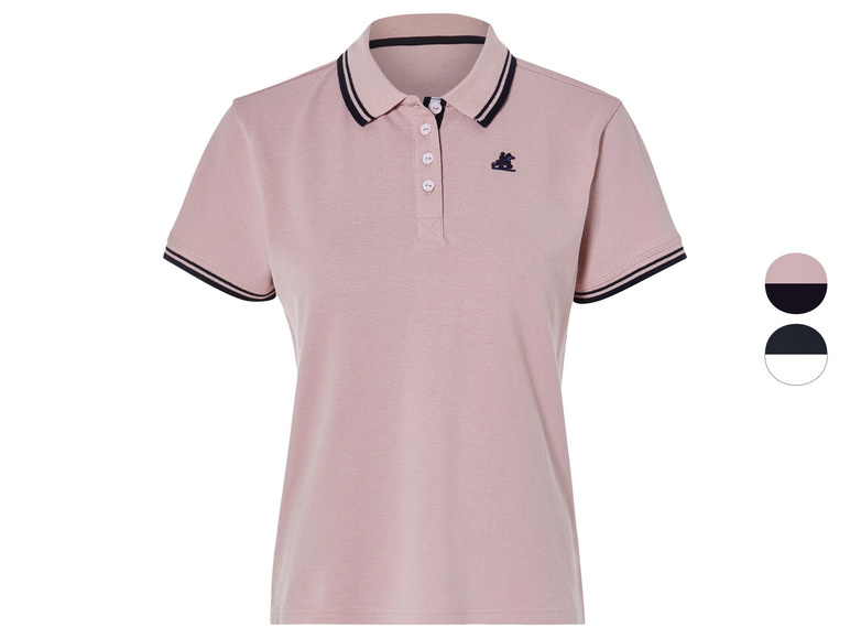 esmara® x Grand Polo Damen Poloshirt mit hochwertiger Stickerei