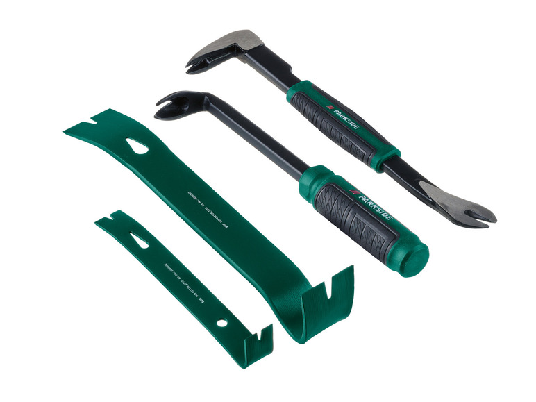 PARKSIDE® Nagel- und Brecheisen Set, 4-teilig