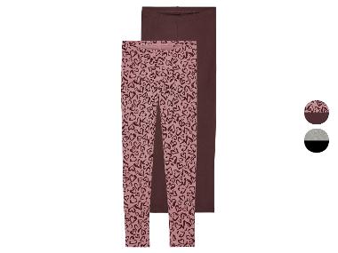 pepperts!® Kinder Leggings, 2 Stück, hoher Baumwollanteil