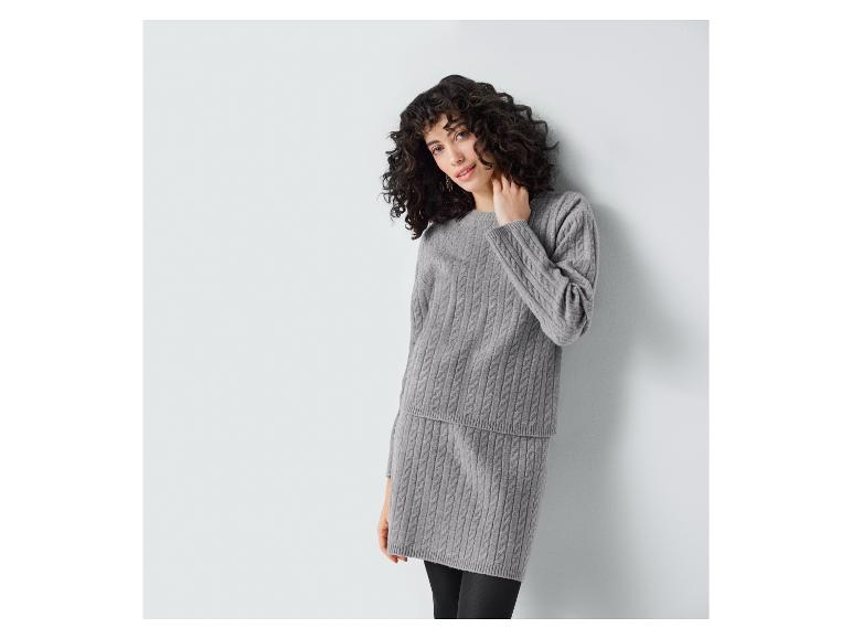 Gehe zu Vollbildansicht: esmara® Damen Strickpullover, mit Zopfmuster - Bild 6