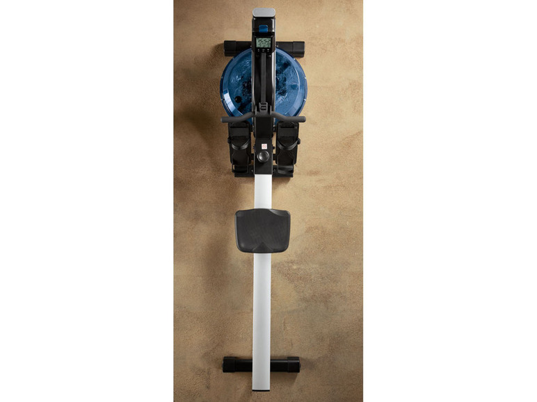 Wasser-Rudermaschine, mit CRIVIT Multifunktionsdisplay, Full-Body-Workout ein für intensives