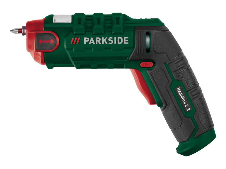 PARKSIDE® 4 V Akku-Wechselbitschrauber »Rapidfire inkl. Bitset 2.2«