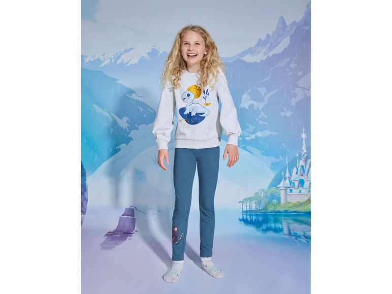 Gehe zu Vollbildansicht: Kinder/Kleinkinder Mädchen Jeggings mit Motiv - Bild 5